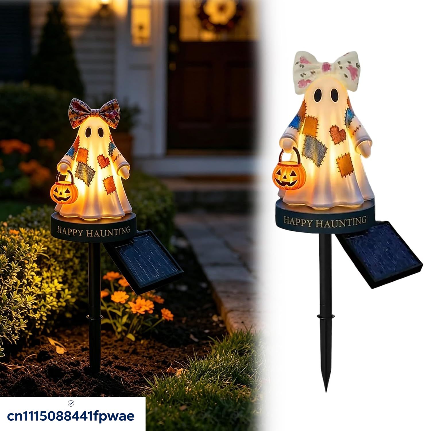 Outdoor Lighting Pathway - Dekoracje na Halloween zasilane energią słoneczną,