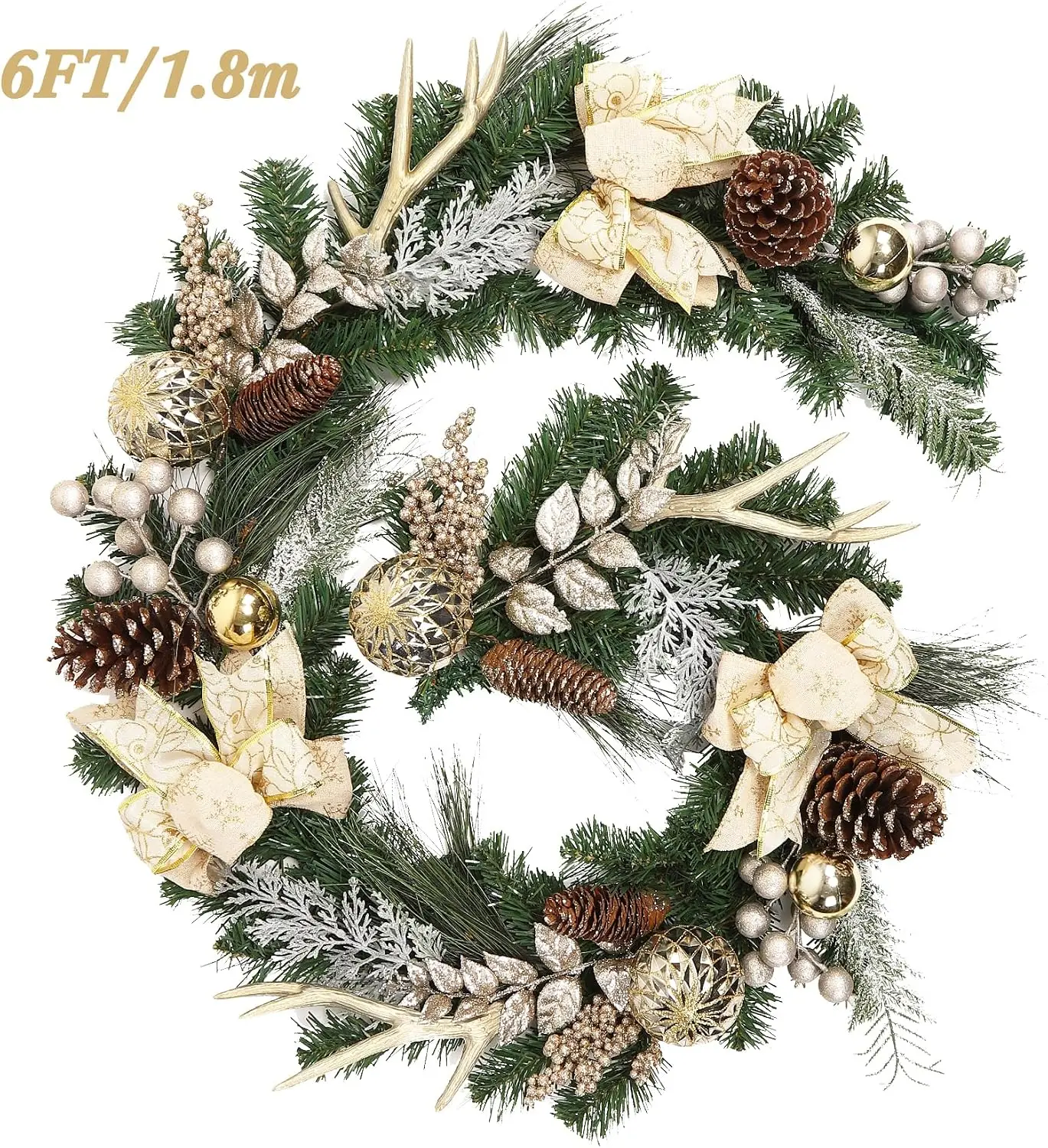 Outdoor Lighting Effects - Garvee – 1,8 m długie, ozdobione