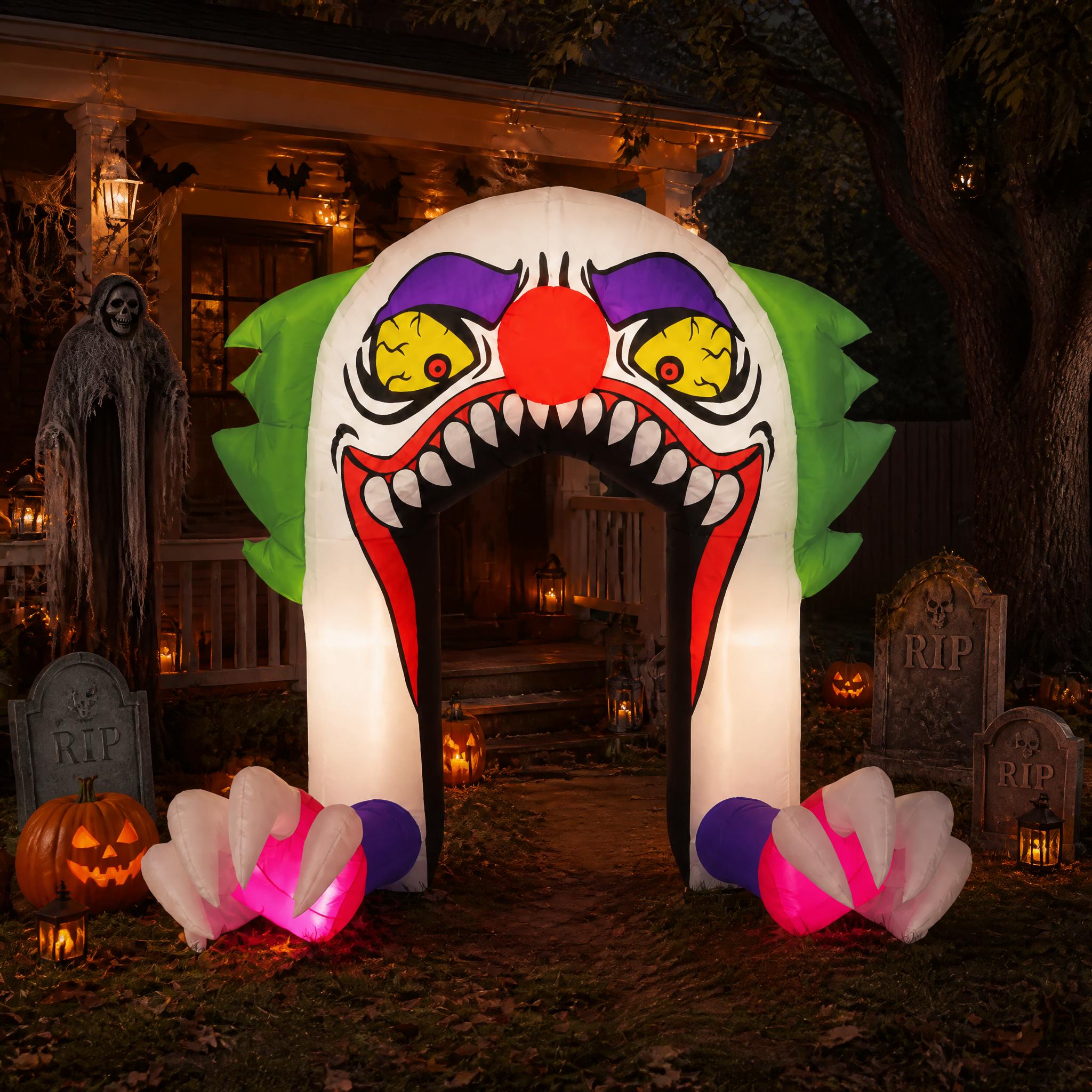 Outdoor Lighting Effects - 6-stopowa dmuchana dekoracja na Halloween w