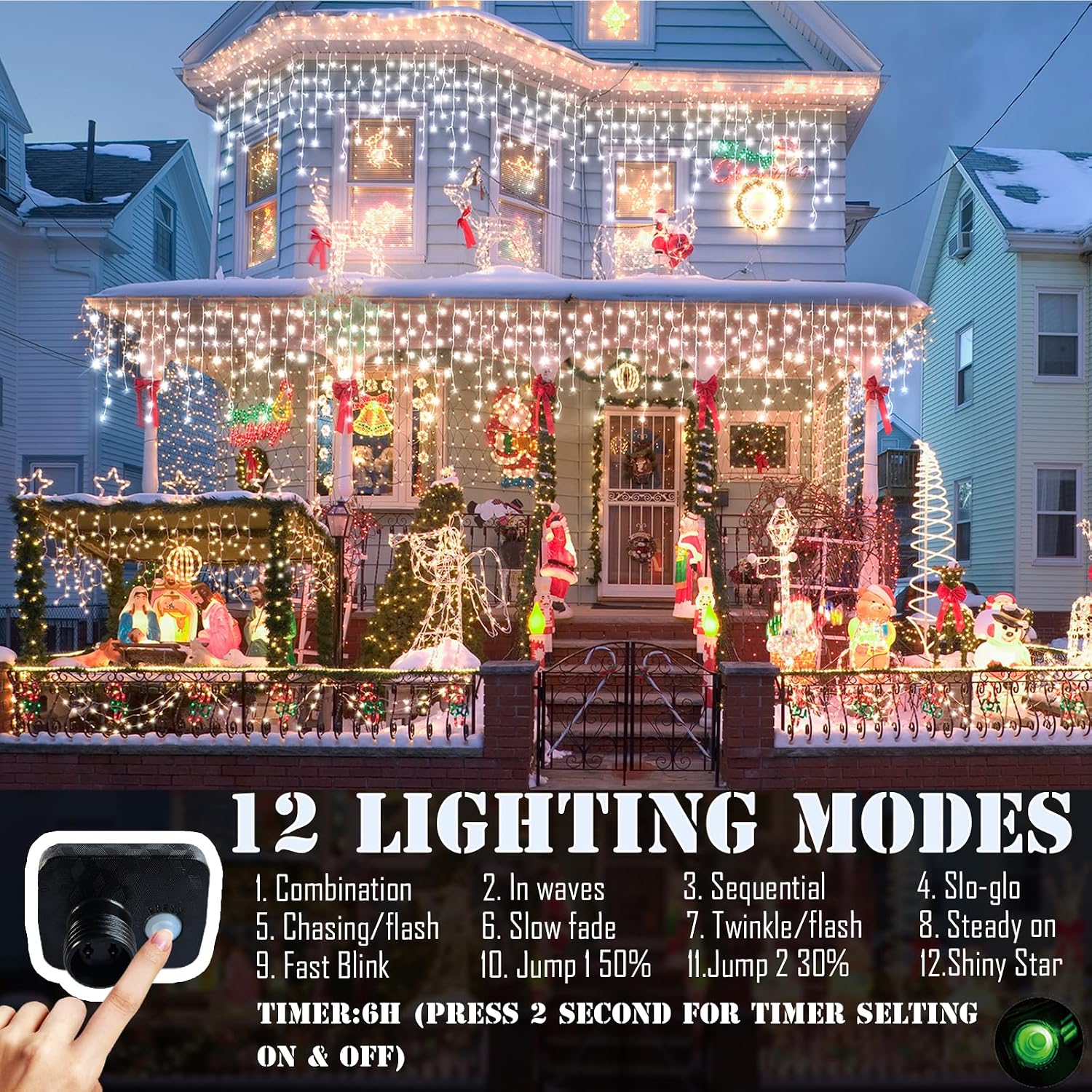 Świąteczne lampki LED do użytk – Outdoor Lighting Waterproof recenzja i cena
