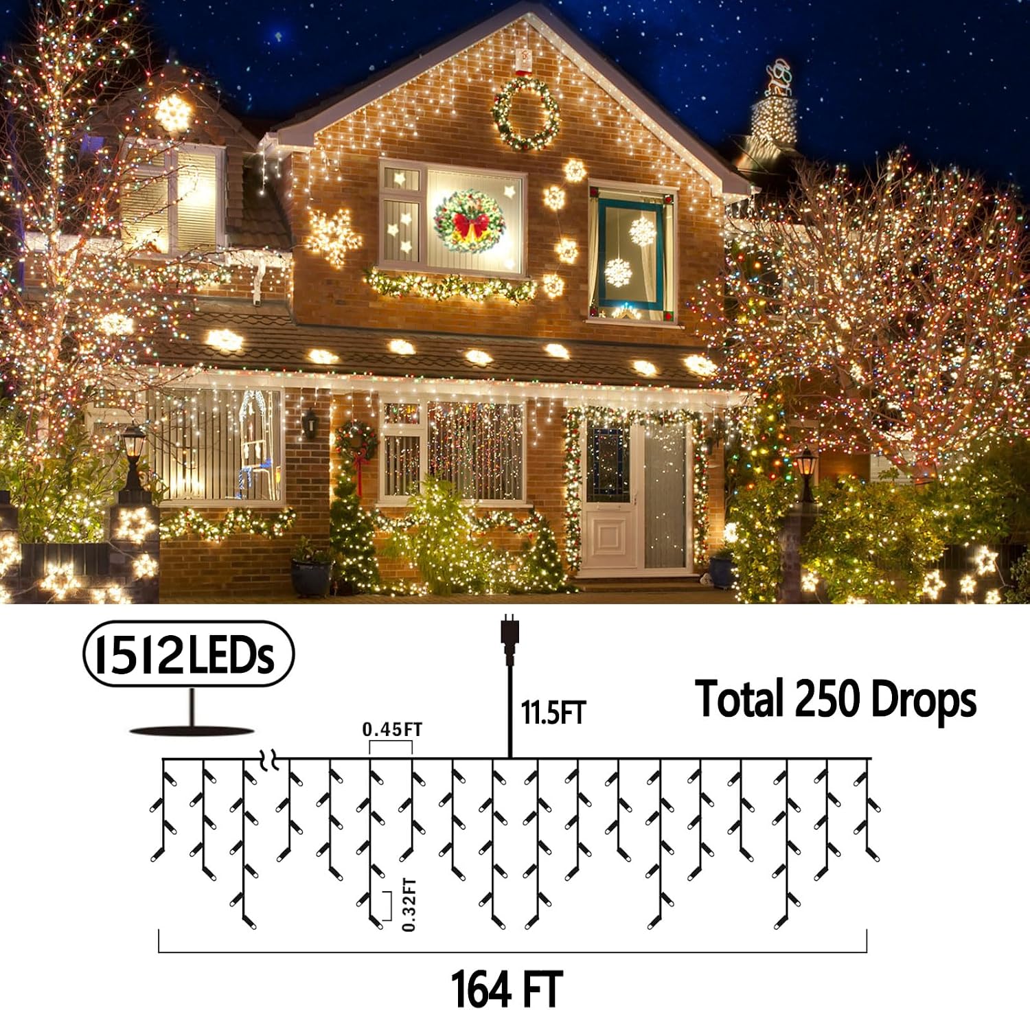 Świąteczne lampki LED do użytk – Outdoor Lighting Waterproof recenzja i cena