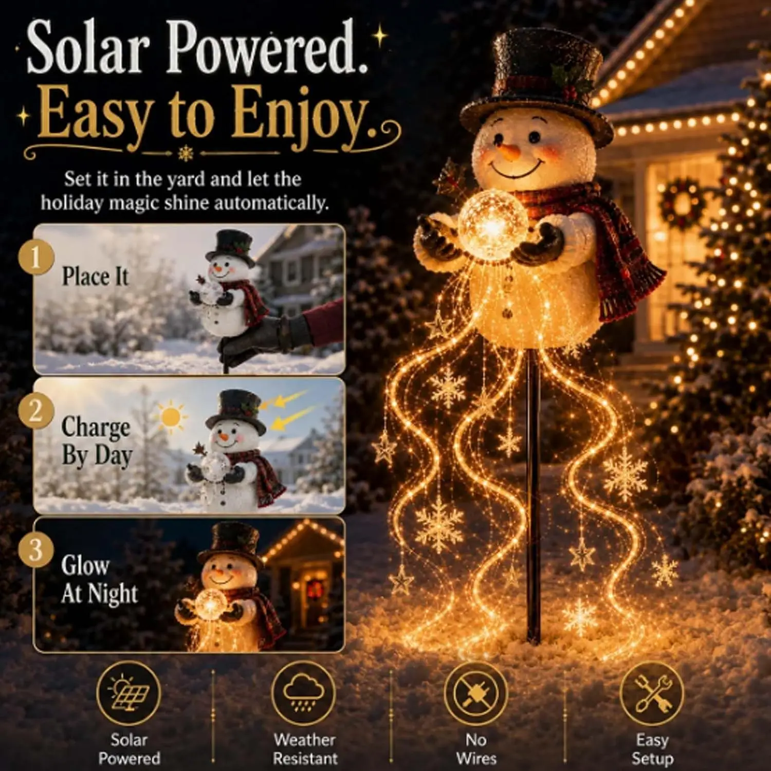 Ozdobna lampka LED w kształcie – Outdoor Lighting Pathway recenzja i cena