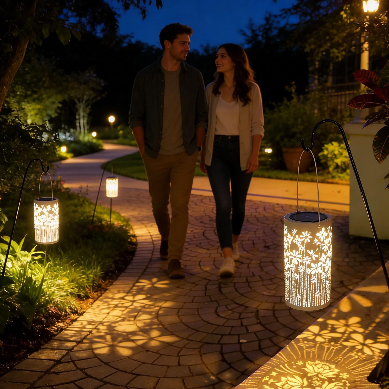 Lampiony solarne dekoracyjne k – Outdoor Lighting Pathway recenzja i cena