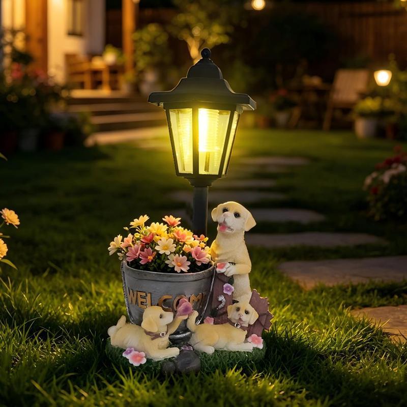 Figurka ogrodowa z motywem psa – Outdoor Lighting And Landscape recenzja i cena
