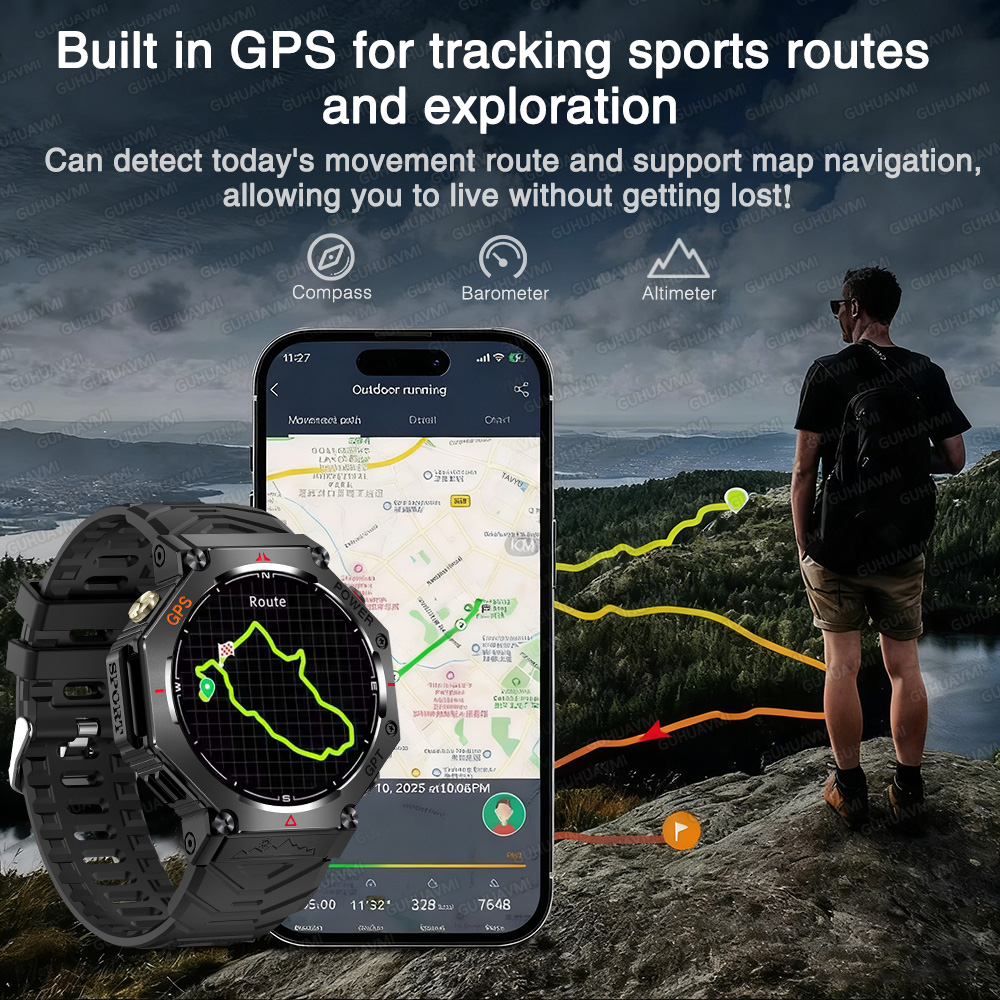 Nowy smartwatch sportowy dla d – Outdoor Lighting Track recenzja i cena
