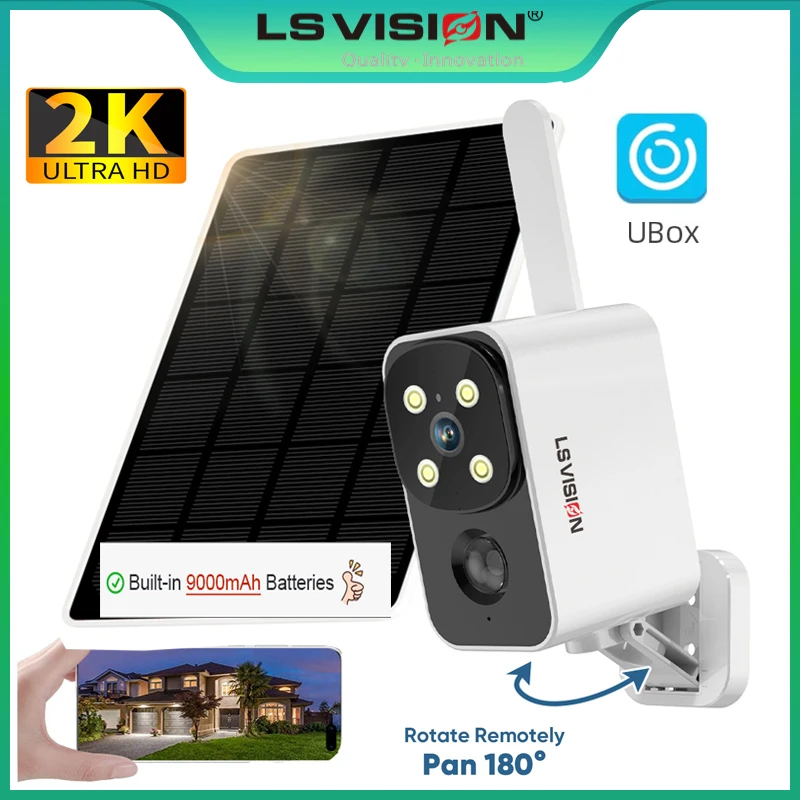 Kamera solarna LS VISION do uż – Outdoor Lighting Wireless recenzja i cena