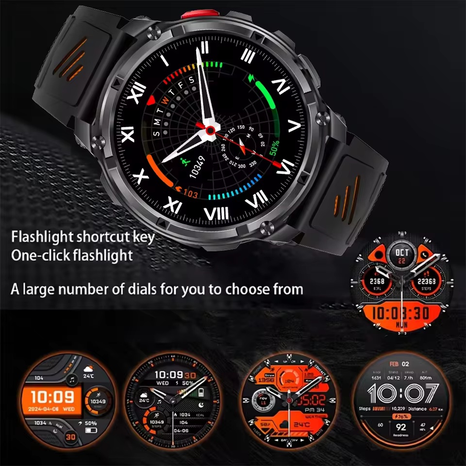 Smartwatch T-Rex3 Military 1.7 – Outdoor Lighting Track recenzja i cena