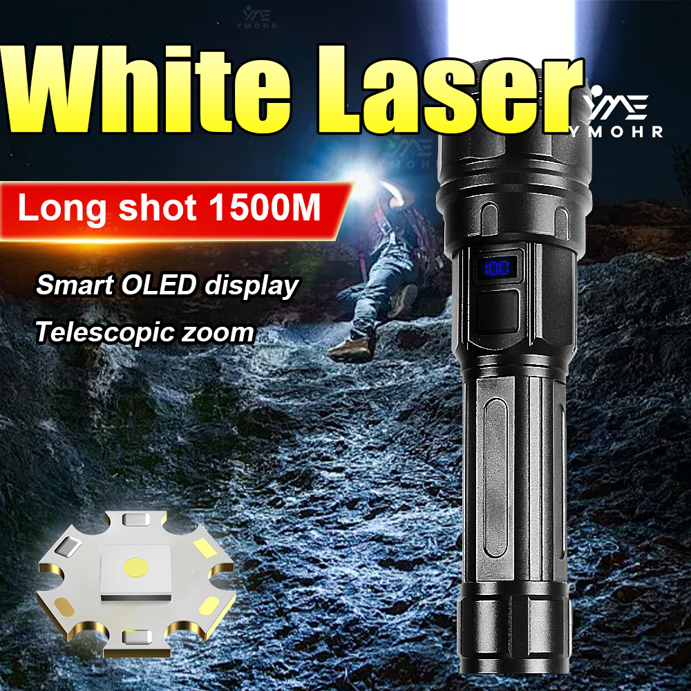 Biała Latarka Laserowa Dużej M – Outdoor Lighting Black recenzja i cena
