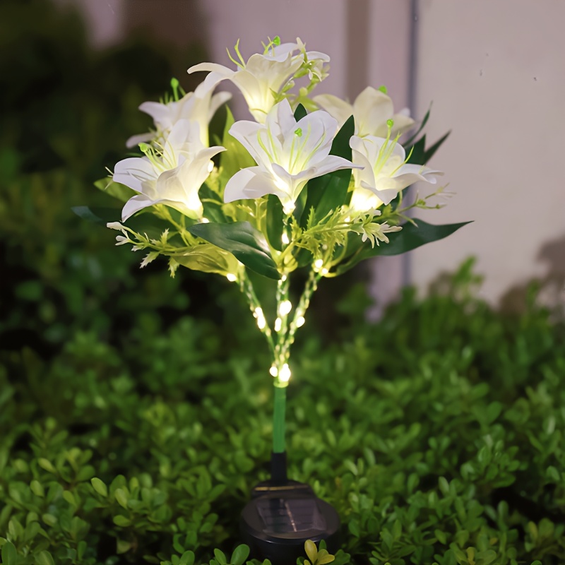 Wielokolorowe różowe lilie sol – Outdoor Lighting Effects recenzja i cena